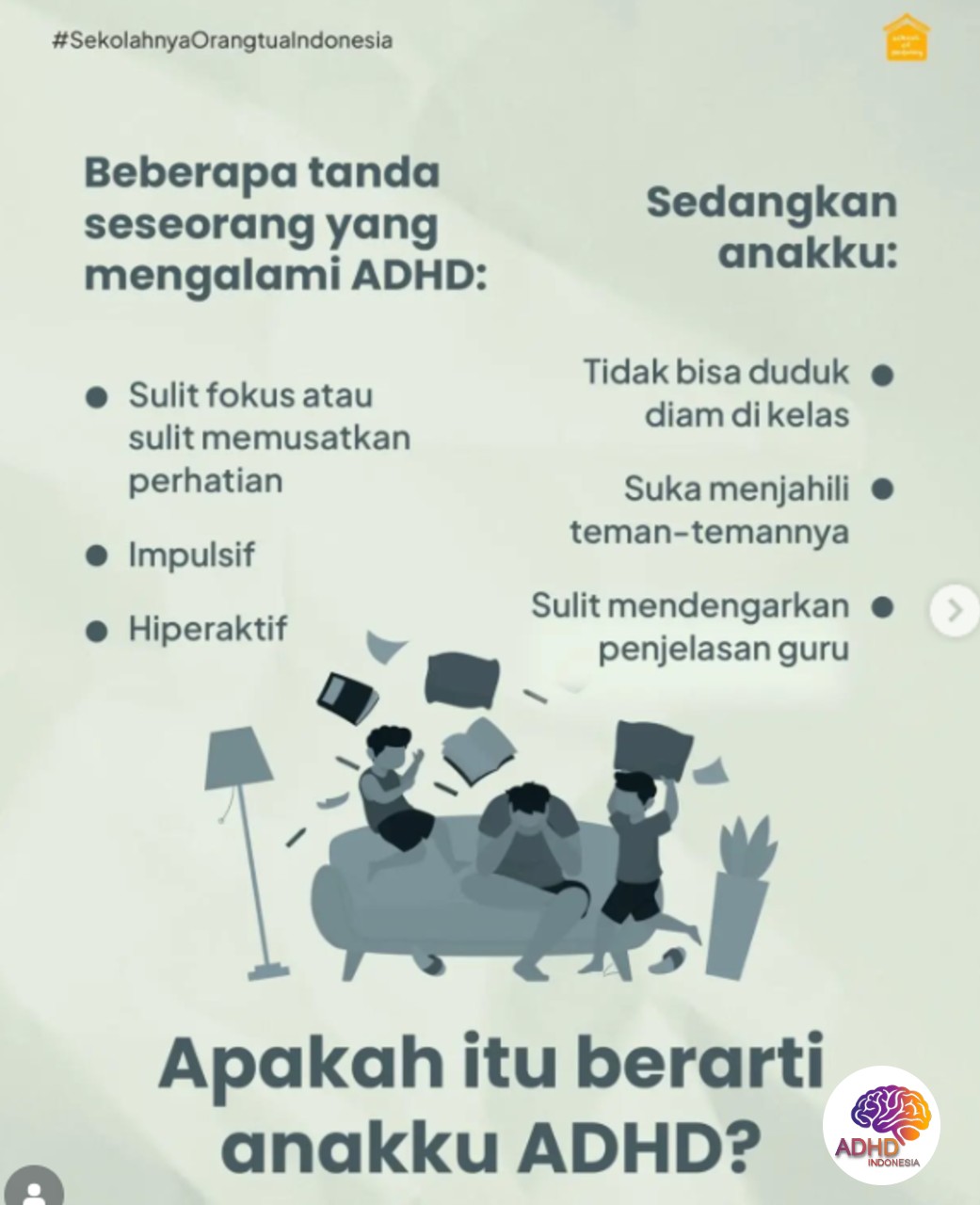 Ciri dan Gejala ADHD pada Anak Usia Dini di Kabupaten Gorontalo Utara
